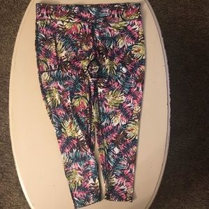 Cute, colorful yoga pants